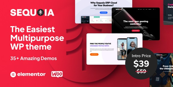 Sequoia  Elementor Multipurpose WordPress Theme