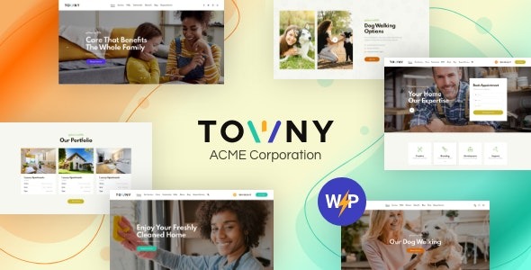 Towny  Outdoor & Home Services WordPress Theme