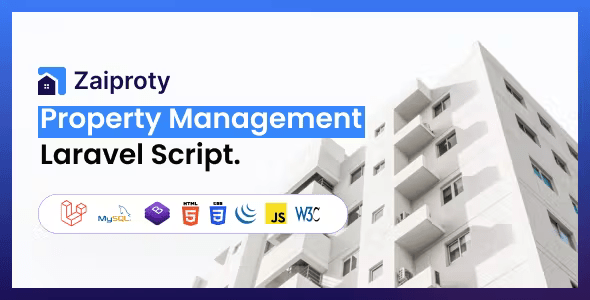 Zaiproty - Property Management Laravel Script + SaaS Addon