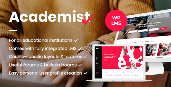 Academist - Education & Learning Management System Theme