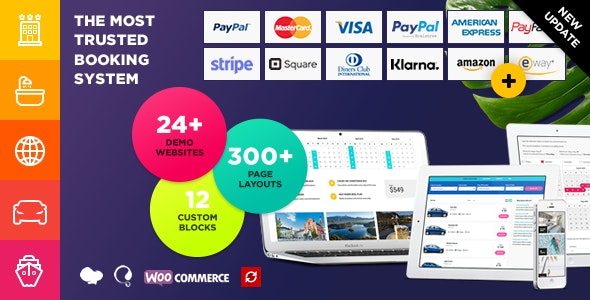 Book Your Travel  Online Booking WordPress Theme