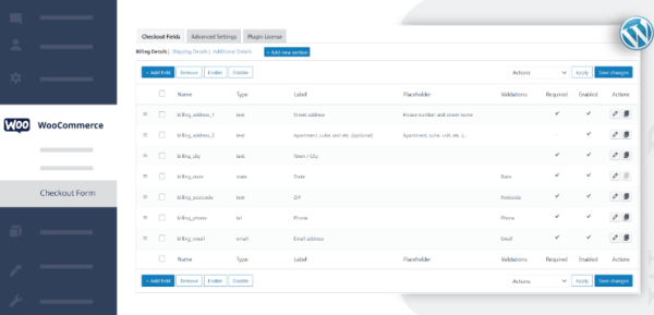 Checkout Field Editor Pro for WooCommerce ThemeHigh