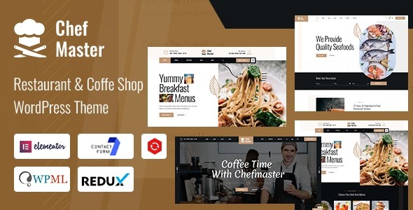Chefmaster Oct ,  version Restaurant WordPress Theme