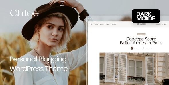 Chloé   Personal Lifestyle WordPress Blog Theme