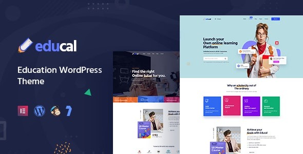 Educal Theme  Online Courses & Education WordPress Theme
