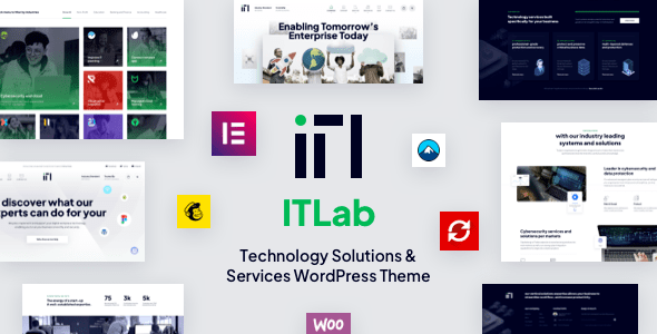 ITLab  Technology Solutions & Services WordPress Theme