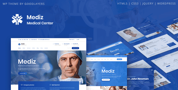 Mediz  – Medical WordPress Theme