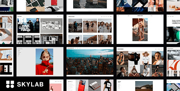 Skylab  – Portfolio Photography WordPress Theme Download