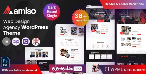 Amiso – Web Design Agency