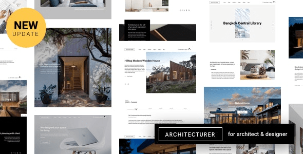 Architecturer – WordPress for Interior Designer