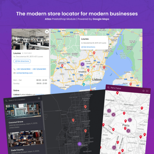 Atlas – Store Locator, Maps, And Statistics