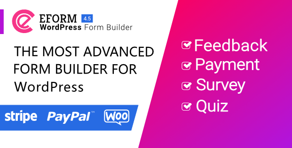 eForm - WordPress Form Builder