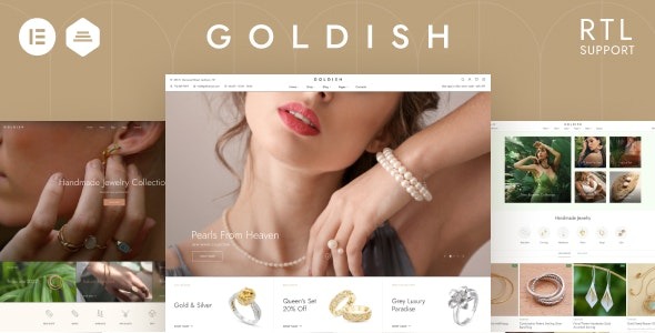 Goldish – Jewelry Store WooCommerce Theme