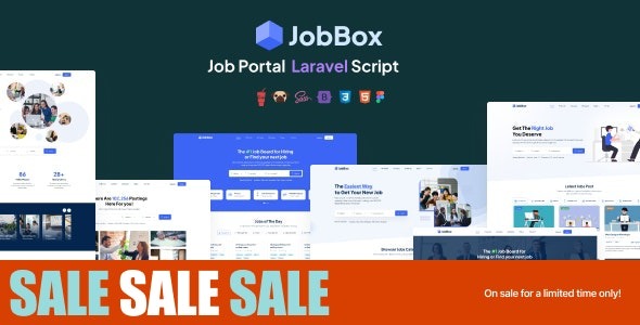 JobBox – Laravel Job Portal Multilingual System