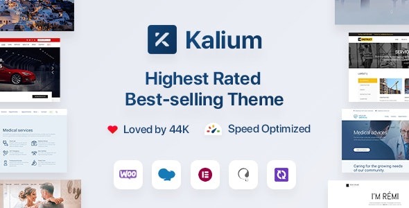 Kalium – Creative Multipurpose WordPress & WooCommerce Theme