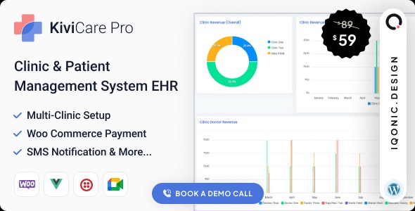 Kivicare Pro – Clinic & Patient Management System EHR