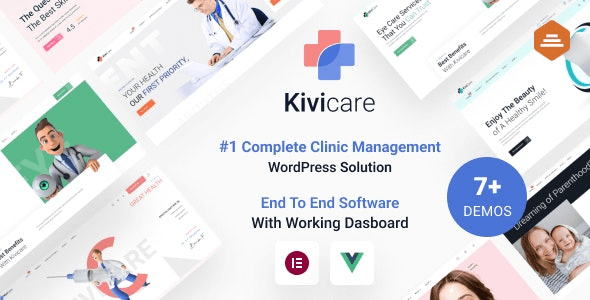 KiviCare 2.0 - Medical Clinic & Patient Management WordPress Solution