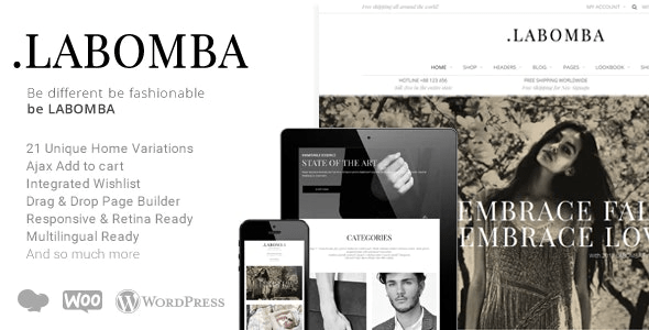LaBomba – Multipurpose WordPress Theme