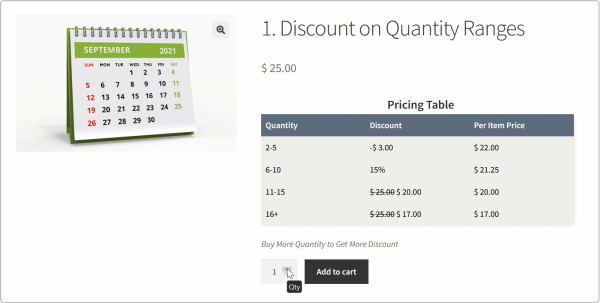 Quantity Discounts & Pricing For Woocommerce Plugify