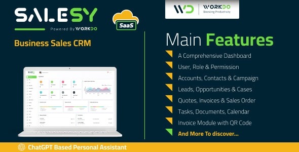 Salesy SaaS – CRM for business