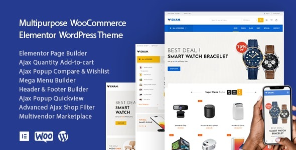 Venam – Responsive Elementor WooCommerce Theme