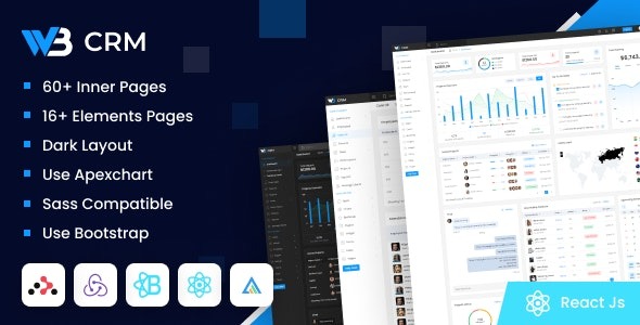 WCRM: React Redux Customer Relationship Management Admin