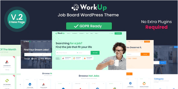 Workup – Job Board WordPress Theme