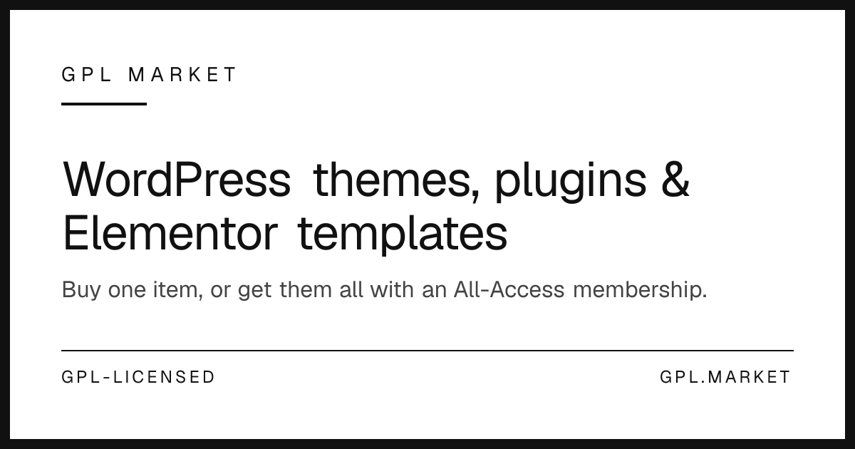 PremiumPress Themes | GPL Market