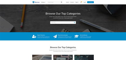 Edumax - Exclusive eLearning solution on WordPress By Themeum