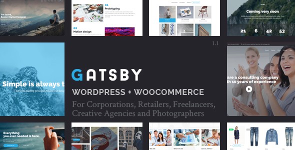 Gatsby-WordPress-eCommerce-Theme.jpg Gatsby - WordPress + eCommerce Theme - Image 1
