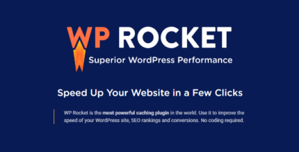 WP Rocket - #1 WordPress Caching Plugin