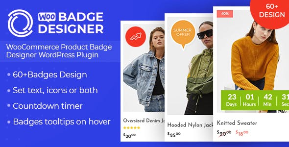 Woo-Badge-Designer.jpg Woo Badge Designer - WooCommerce Product Badge Designer WordPress Plugin - Image 1