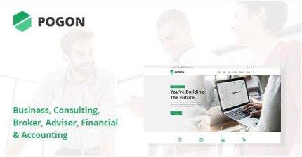Pogon - Business and Finance Corporate WordPress Theme