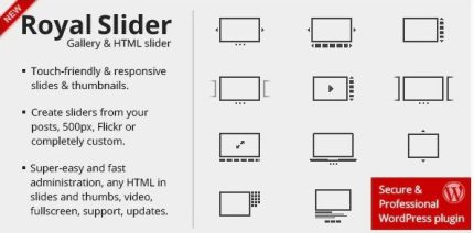 RoyalSlider - Touch Content Slider for WordPress