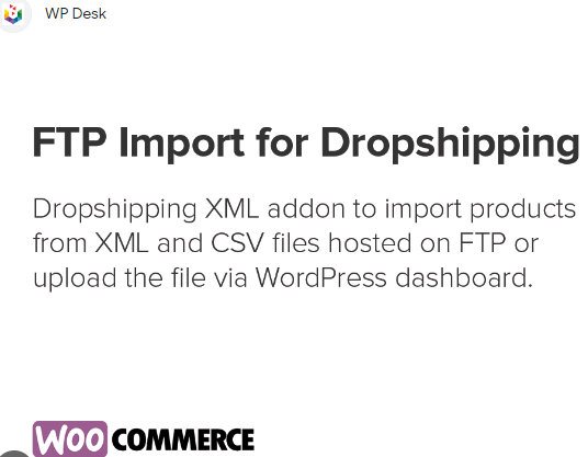 Dropshipping FTP Import Products for WooCommerce Dropshipping FTP Import Products for WooCommerce