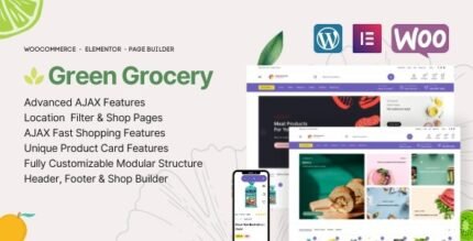 Green Grocery - Organic Food WooCommerce WordPress Theme