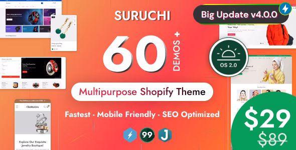 Suruchi - Multipurpose Shopify Theme OS 2.0 - RTL support