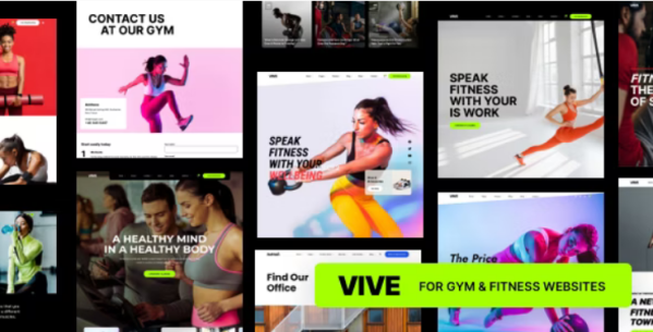 Vive | Fitness Gym WordPress Vive | Fitness Gym WordPress