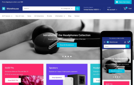 Warehouse Shopify Theme