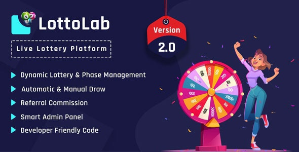 LottoLab - Live Lottery Platform LottoLab - Live Lottery Platform